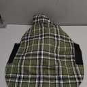 Kuoser Waterproof Dog Coat, Reversible Dog Jacket for Large Dogs, Adjustable Durable Doggie Winter Coat for Growing Puppies Warm Puppy Cold Weather Apparel, Green L 