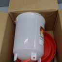 3L Chicken Waterer Heated for Winter Chicken Water Heater with Adjustable Leg Support 35W BPA-Free Heated Poultry Waterer Heavy Duty All in One Heated Waterer for Chicken Coop