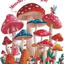 Mushroom Magic Colorful Vintage Mushrooms Wall Decal Wall Dcor Vinyl Sticker Size: 26 x 26