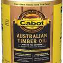 Cabot Australian Timber Oil Wood Stain and Protector, Honey Teak, 1 Quart