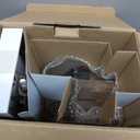 BRODARK Kitchen Knife Set: Full Tang 15 Pcs Professional Chef Knife Set with Sharpener, Razor-sharp Knives Set for Kitchen, German Stainless Steel Knife Block Set, Gift Box for Men Women