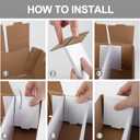 Collector Card Storage Box,Hold 3120 Count Trading Cards Box,White Sports Card Boxes Card Sorting Tray Card Sleeve Cases Card Collection Box for Soccer Basketball Cards (1 Set)