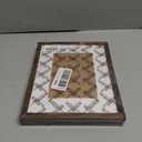2 x A PLUS MAX 8x10 Picture Frame Set of 2, Brown Engineered Wood Frame for 8 x 10 Inch Picture Poster Photo, Light Weight 8 by 10 Frame with Wood-grain for Wall - 2 Pack/Brown/8"x10"