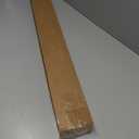 LazBlinds No Drill Blackout Roller Shades, 29" W x 48" H, Cream