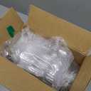 TOFLEN 5 oz Heart Shaped Dessert Cups with Lids and Spoons 150 Pcs | Serves 50 | Mini Plastic Dessert Shooter Cups for Parfait, Cheesecake, Mousse, Appetizers, Jello Shot and Puddings