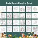 24 Colors Alcohol Markers & 2 Pack Coloring Book Set for Adults to Relax and Relieve Anxiety, included 24 * 2 Themes Designs
