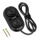 Trim Switch for Boat, Boat Tilt Trim Switch Black Push Button, for Fishing Boats Yachts Ships