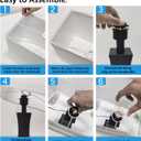 Set of 2 Touch Control Table Lamps 21.6" 3-Way Dimmable Bedside Nightstand Lamp with Type C/USB Charging Port & Outlet Desk Lamp for Living Room Bedroom Office and Hotel Bulb Included