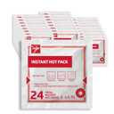 Medline Instant Warm Pack, Disposable, 6" x 6", 24 per Pack, Heat Packs for Pain Relief, Muscle Soreness and Increased Blood Flow