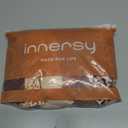 INNERSY Womens Underwear Low Rise Cotton Hipster Panties Soft Breathable Ladies Briefs 6-Pack(Safari Dust, Large)