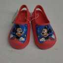 5-6 DUAL Sz MICKEY MOUSE CLOGS RED