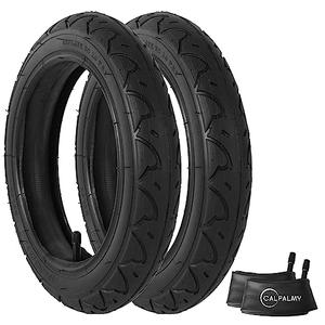 Nylon (1-Set) 16" Kids Bike Replacement Tires and Inner Tubes Set - 16 x 1.75 Tires Compatible with Most Kid Bikes Like Royalbaby, Schwinn, Joystar, and More Nylon (1-Set) 16" Kids Bike Replacement Tires and Inner Tubes Set - 16 x 1.75 Tires Compatible with Most Kid Bikes Like Royalbaby, Schwinn, Joystar, and More
