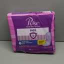 Poise Incontinence & Postpartum Pads for Bladder Leaks, 7 Drop Ultra Absorbency, Long Length, 39 Count