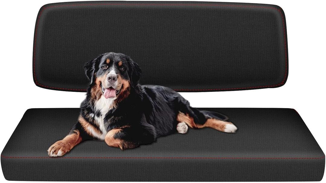 BORDAN Waterproof UTV Seat Cover for Kawasaki Mule PRO-FXT DXT FX DX 2015-2026(Front Seat Only), Heavy Duty 1680D Seat Covers for UTV Full Protection Outdoor (2 PCS)