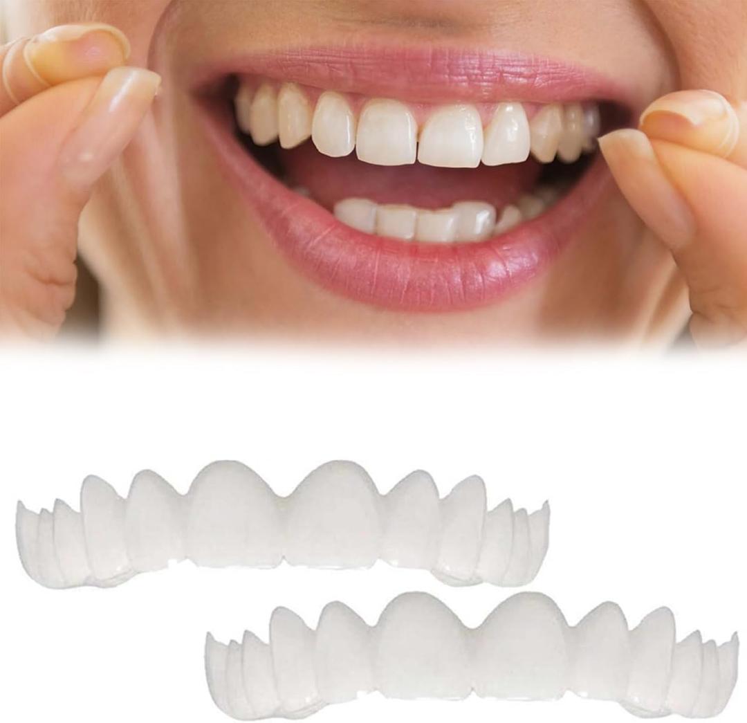 2 Pairs, Adjustable for Men and WomenNature and Comfortable,Beautiful Smile