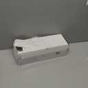 Floating Wall Shelves Set of 3, White Wood Display Shelves for Wall, Includes 6, 12, and 14 Inch Sizes with Raised Edges and Mounting Hardware for Room Decor, Home Decor