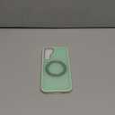 for Samsung Galaxy S23 FE Case with 360 Rotatable Magnetic Ring Stand Compatible with Mag-Safe Military Protection Shockproof Matte Translucent Phone Cases for S23 FE,Green