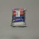 Little Ouchies Pain Fidget, Luminous Pain Stim Fidget Toys for Stress Relief & Focus, Durable Spiky Grippie Stim Keychain Classroom, Portable Novelty Gifts for Adults Teens Office Workers stress(5pcs) (Medium, Red Gold, Candy Color, Red Blue, Blue Green, Luminous Blue)