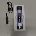 Bikini Trimmer for Women Electric Razors, Electric Razor 2 in 1 Shaver Pubic Hair, LED Display with IPX7 Waterproof - Rechargeable Lady Trimmer for Underarm Body Leg Face - Cobalt Blue