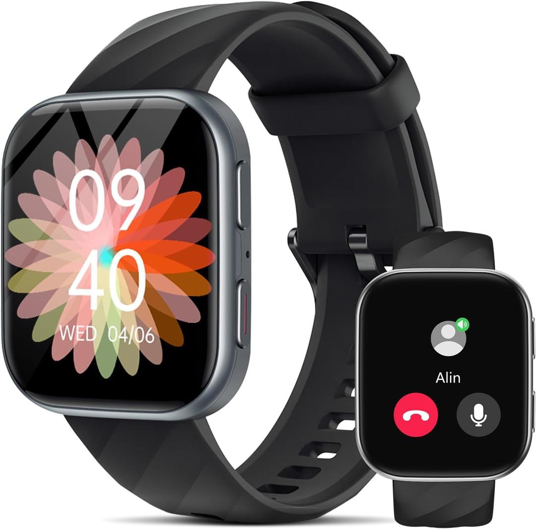 MorePro Smart Watch for Men Women(Make/Answer Call), 1.85" Smartwatch with 24/7 Heart Rate & Blood Pressure Monitor, Blood Oxy-gen Sleep Tracking, 120+ Sports Fitness Trackers for iPhone Android (Urban Bronze)