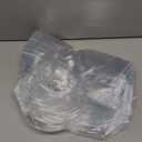 Ohuimrt 20 PCS Clear Plastic Gift Bags with Handles, 10.2 x 11.8 x 3.15 Inches Reusable Party Favor Bags with Ribbon Transparent Gift Wrap Bags Bulk for Weddings Birthdays