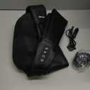 InvoSpa Shiatsu Massager with Heat - Deep Tissue Kneading Pillow for Neck, Shoulders, and Back - Electric Full Body Massage (Black)