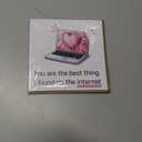 Funny Birthday Card For Your Other Half - You Are The Best Thing I Found On The Internet - Birthday, Anniversary or Valentine's Card - Made in UK, 135 x 135mm