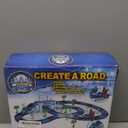 Track Car Toys, 269 PCS Racing Tracks Toy, Create A Frozen World Race Road, Flexible Tracks Playset & 2 PCS Cool Race Cars, Toddler Toys Birthday Gifts for Age 3 4 5 6 Year Old Boys Girls (Blue)