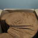 Aodisman 5-Step Dog Stairs and Ramp for High Bed, Non-Slip Sturdy Pet Steps for Small Dogs and Cats, 22.2" H, Brown