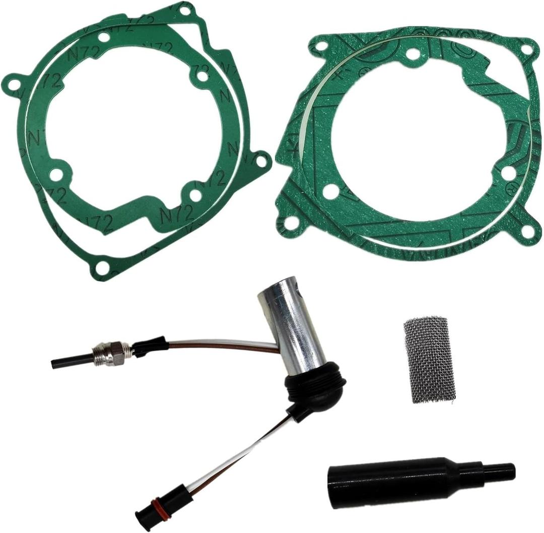 Parking Heaters Maintenance Kit Compatible with Eberspaecher Airtronic D2 2kw Air 12V and D4 4kw 12V - Includes Glow Plug, Screen Kit, and Gasket Repair Replaces 252069011300 252069100102 252069060001