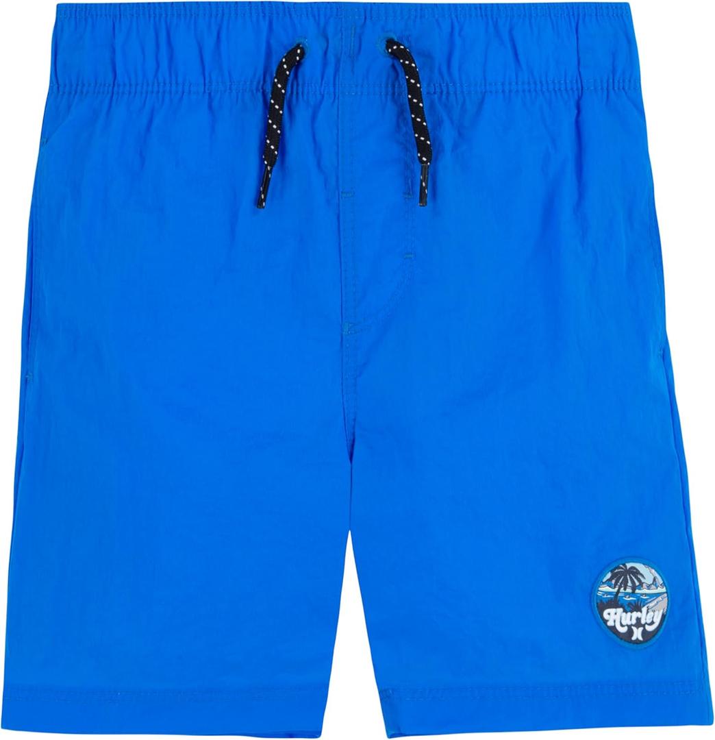Hurley Baby-Boys Nylon Pull on Shorts (7, Neptune Blue)
