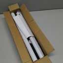 Sliding Glass Door Security Bar, Patio Door Barricade Security Bar, Apartment BarSliding Door Security Bar, Door Jammer, White, 1 Pack