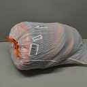 12"33FT PVC Flexible Duct Hose, Flame Retardant HVAC Ducting with Adjustable Rope, D Hook & Steel Support for Ventilation, Exhaust, Drying, and Cooling Applications