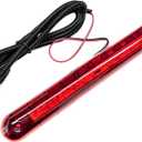 Third Brake Light, 24 LED 12V Car High Mount Stop Lights Third Rear Brake Lamp Assembly, Universal Waterproof Tail Lamp High Level Back Braking Light for Cars SUVs Trucks, Red