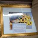 Splinterix 12x16 Gold Picture Frames Set of 2, Ornate Vintage 12 x 16 Photo Frames for Wall Decor or Tabletop Display, 16x12 Gold Frames with Real Glass, Display 8.5x11 Pictures with Mat or 12x16 without Mat for Antique Dco