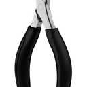 BEZOX Professional Toenail Clippers - Heavy Duty Toe Nail Clippers for Thick Toenails & Ingrown Nails | Long Handle Nails Clipper for Seniors with Comfort Grip & Ultra Sharp Blade - Black