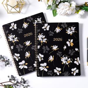 2026 Planner - 2026 Planner Weekly and Monthly, January - December 2026, Calendar Planner 2026 with Monthly Tabs, Floral Cover 2 pack