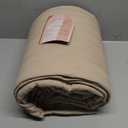 Amazon Basics Brushed Microfiber Quilt Set, Extra Soft with Natural Texture, 2-Piece,Twin/Twin XL, Beige