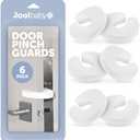 Door Pinch Guards (6 Pack) Baby Proof Doors Extra Soft Foam, Sleek Design, Child Safety, Baby Safety Finger Protectors - Jool Baby