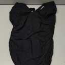 Popilush One Piece Swimsuit Women Tummy Cnotrol Halter V Neck Shapewear Swimsuits Bathing Suit Slimming Swimwear (Large, Black)