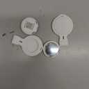 2 Pack Tracker Tags [Apple MFi Certified] Pair with Apple Find My (iOS Only) Bluetooth Air Smart Tags Key Finder Item Locator Waterproof Finder Worldwide Tracking for Pets Wallet Backpack Dogs Luggage (white)