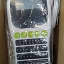 H1100 Label Maker Machine with Tapes 12mm Laminated, Backlit Handheld Label Maker Waterproof-Labels, QWERTY Keyboard & Multi Fonts, Portable Inkless Label Printer for Home Office Organization