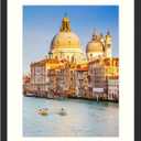 wyooxoo 20x24 Picture Frame Black Made of Solid Wood Photo Frames Display Pictures 16x20 with Mat or 20x24 Without Mat Colorful Frame For Horizontal Vertical Wall Mounting