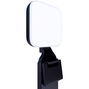 Logitech for Creators Litra Glow Premium LED Streaming Light with TrueSoft, adjustable mount, video lighting for recording streams, PC/Mac - Graphite