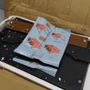 Rectangular Wooden Top Metal Frame Sofa Table, Brown and Black , 3 Tier