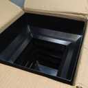 Chimney Cap12x12 in Square Fireplace Chimney Cover Aluminum Alloy Villa Cowl Top Drain Roof Vent Louver Cap Protection from Birds Debris Rain for Outside Flue Cover