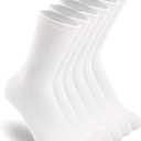 HAVE A TREE 3-6 Pack Womens Crew Lightweight Thin Casual Calf Socks Size 6-11