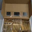 WDF300 Pieces Gold Plastic Silverware - Heavy Duty Disposable Cutlery Set Plastic Gold Silverware Set Includes 100 Forks, 100 Spoons, 100 Knives for Party Baby Shower Wedding Spring