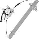 XIMAKA Front Driver Side Power Window Regulator with Motor (2 Pins) Fit for 2005-2015 Nissan Frontier Xterra, 2005-2010 Pathfinder, 2009-2010 Suzuki Equator, 741-348