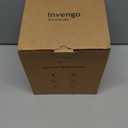 Invengo Automatic Cat Feeder with Timed Food Dispenser, One-Touch Feeding, Dual Power Supply, Anti-Bug Design, Visible 3L Hopper  Automatic Pet Feeder for Cats and Small Dogs (Black)